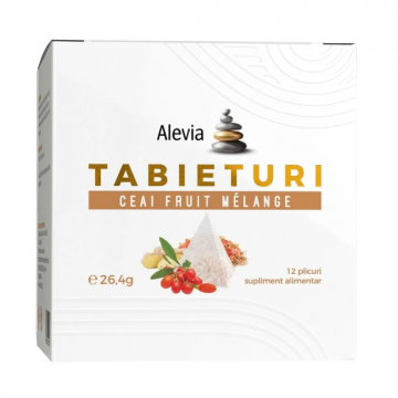 Ceai Fruit Melange Tabieturi, 12 plicuri, Alevia Ceai Fruit Melange Tabieturi, 12 plicuri, Alevia