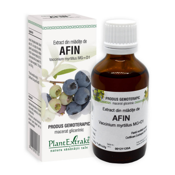 Extract din mladite de Afin, 50 ml, Plant Extrakt Extract din mladite de Afin, 50 ml, Plant Extrakt