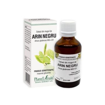 Extract din muguri de Arin Negru, 50ml, PlantExtrakt Extract din muguri de Arin Negru, 50ml, PlantExtrakt