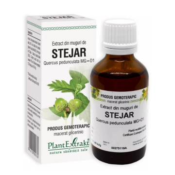 Extract din muguri de Stejar, 50 ml, Plant Extrakt Extract din muguri de Stejar, 50 ml, Plant Extrakt