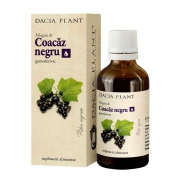 Muguri de Coacaz Negru, 50 ml, Dacia Plant Muguri de Coacaz Negru, 50 ml, Dacia Plant