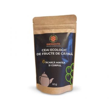 Ceai Ecologic de Cătină, 60g ECO| Energovita