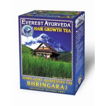 Ceai ayurvedic cresterea parului - BHRINGARAJ - 100g Everest Ayurveda