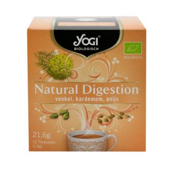 Ceai BIO Digestie naturala - 21,6g - Yogi Tea