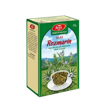 Ceai frunze Rozmarin, D132, 50g - Fares