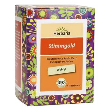 Ceai Voce de Aur eco-bio, 15X1,6 g, Herbaria