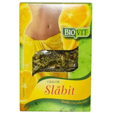 Biovit Ceai de slabit cu lamaie - 50 grame