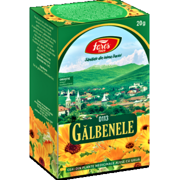 Fares ceai de galbenele flori - 20 grame