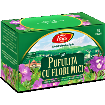 Fares ceai de pufulita cu flori mici - 20 plicuri