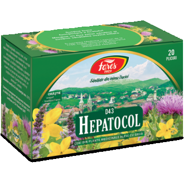 Fares Hepatocol ceai - 20 plicuri