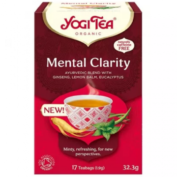 Ceai Mental Calrity, 17 plicuri, Yogi Tea