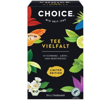 Selectie de ceai Tea Diversity Eco-Bio 20 plicuri - Choice