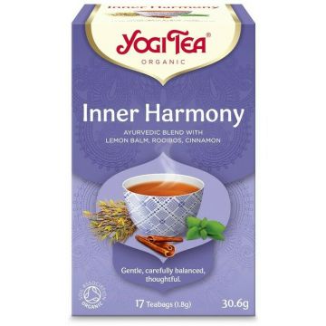 Ceai bio Armonie Interioara, 17 pliculete 30.6g, Yogi Tea