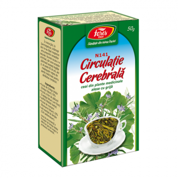 Ceai circulatie cerebrala N141, 50g, Fares