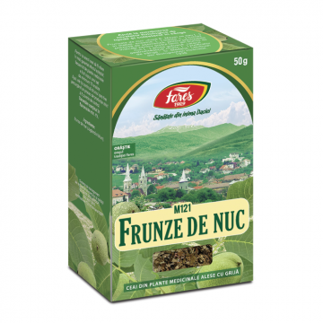 Ceai de frunze de nuc, 50 g, Fares