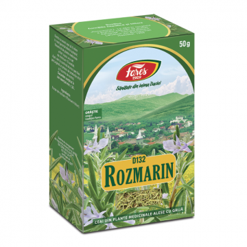 Ceai frunze de rozmarin, 50g, Fares