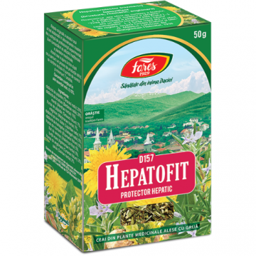 Ceai Hepatofit Protector Hepatic 50gr Fares