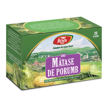 Ceai matase de porumb, 20 plicuri, Fares