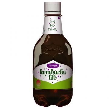 Kombucha Cu Ghimbir Eco, SGR, 330Ml, Kombucha Life