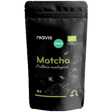 Matcha Pulbere ecologica, 60g, Niavis