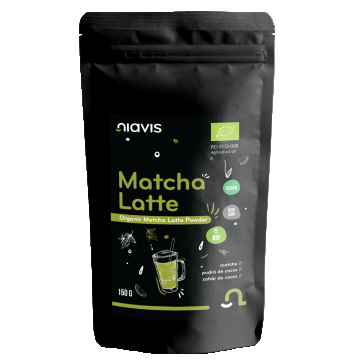 Pulbere ecologica Matcha Latte, 150g, Niavis