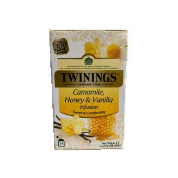 Twinings Camomile Honey Vanilla Infusion ceai infuzie musetel  miere si vanilie 20 plicuri