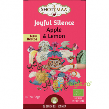 Ceai cu Mar si Lamaie Elements Joyful Silence Ecologic/Bio 16dz
