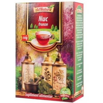 Ceai Nuc, frunze, 50g, AdNatura