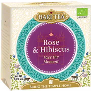 Ceai premium Hari Tea - Face the Moment - Trandafiri si Hibiscus