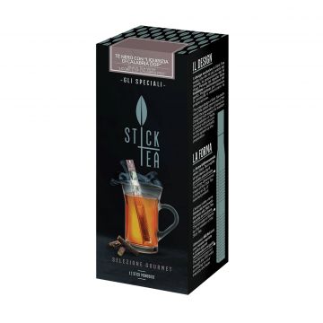 Black tea with liquorice pdo from calabria region 288 gr