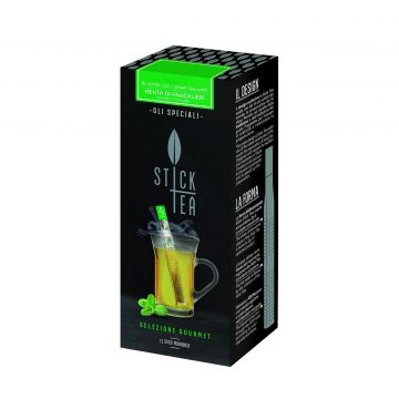 Green tea with mint from pancalieri