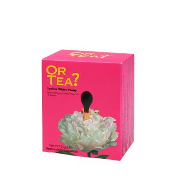 Lychee white peony organic tea - 10 bags 20 gr