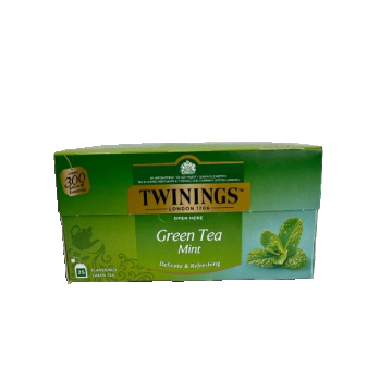 Twinings Green Mint ceai verde cu menta 25 plicuri